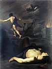 Pietro Novelli Cain and Abel painting